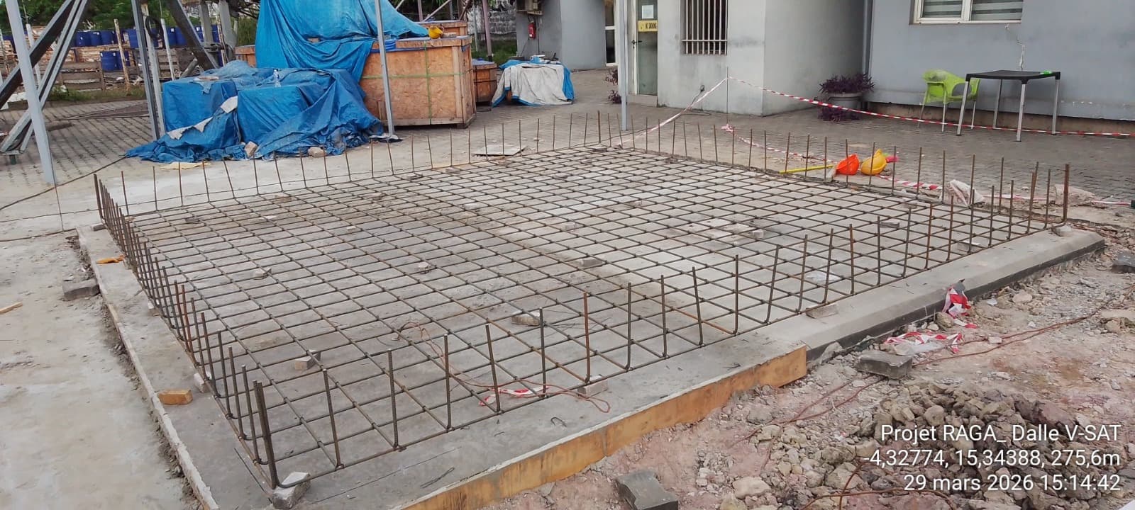 Coulage de la Fondation V-SAT 6,3m - Projet RAGA NET thumbnail 14